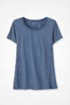 Everyday Ease Vintage-Wash Slub Knit Tee