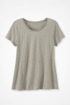 Everyday Ease Vintage-Wash Slub Knit Tee