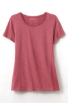 Everyday Ease Vintage-Wash Slub Knit Tee