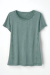 Everyday Ease Vintage-Wash Slub Knit Tee