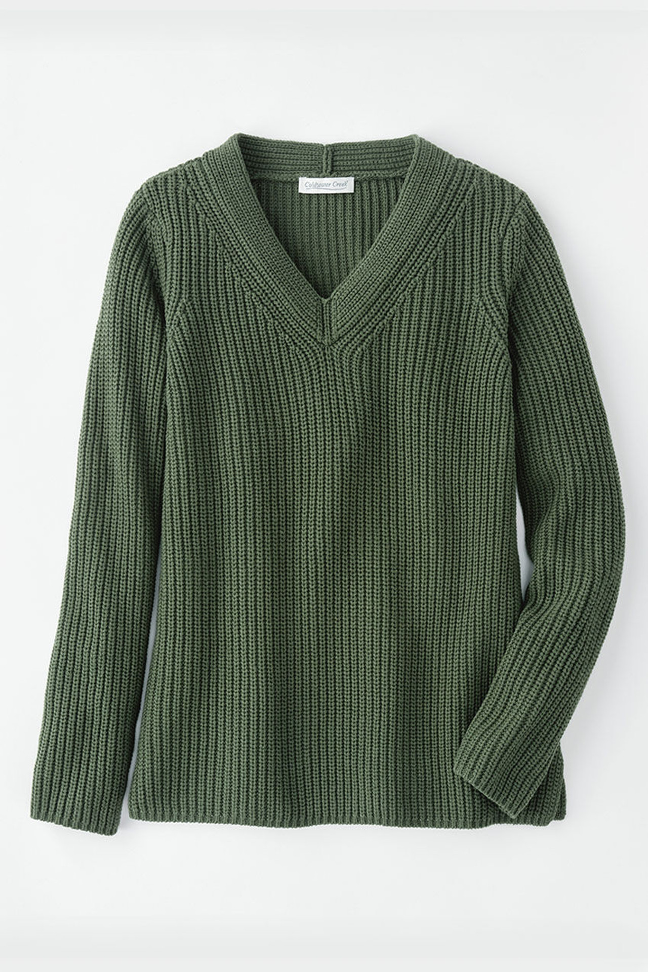 Shaker V-Neck Sweater