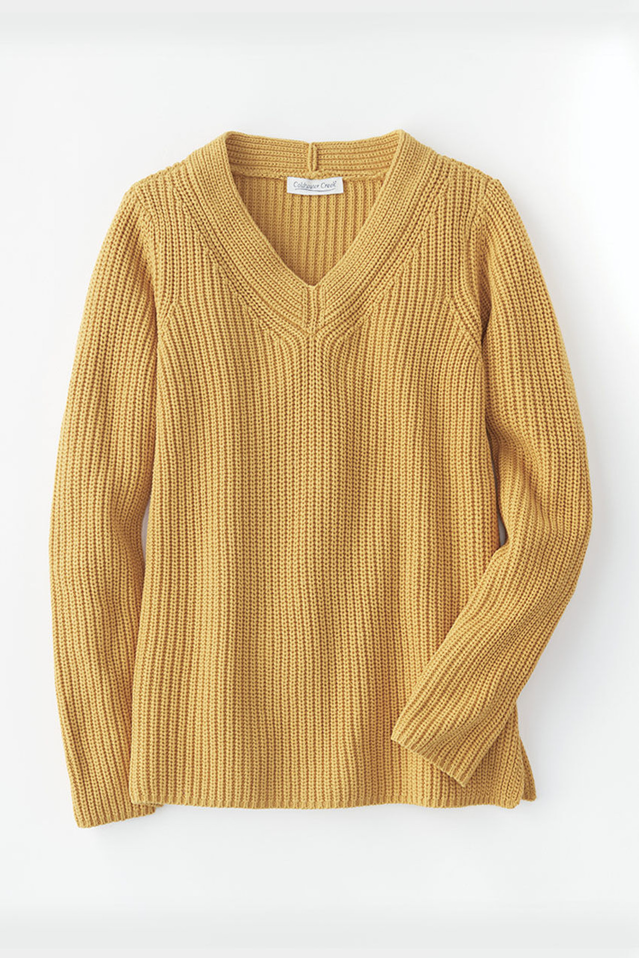 Shaker V-Neck Sweater