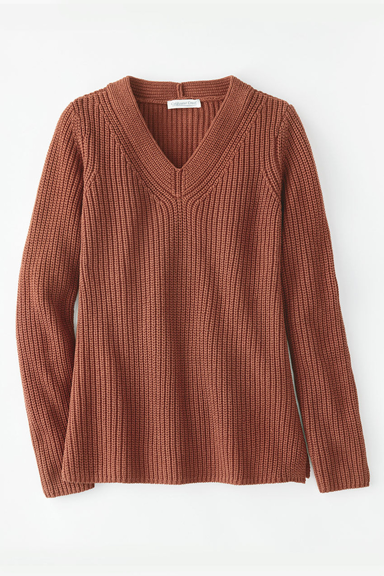 Shaker V-Neck Sweater