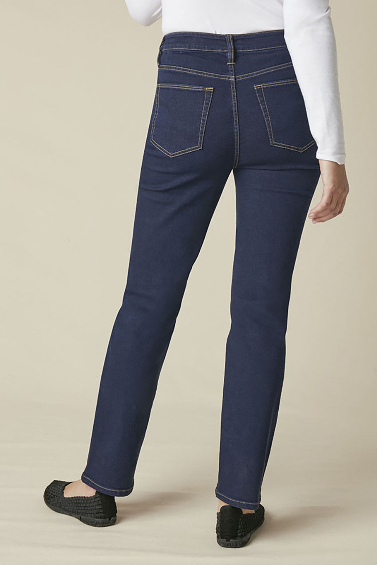 ShapeMe® High Rise Straight-Leg Jeans